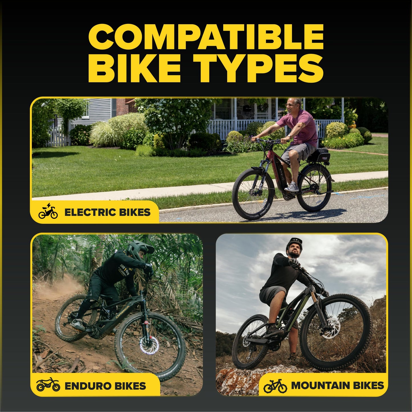 Ultraverse 27.5" Bike Inner Tubes 27.5 x 1.75, 1.95, 2.10, 2.125 – Butyl Rubber Bicycle Tubes with Schrader Valve – Compatible with Mountain, Cruiser, City & E-Bikes – Set of 2