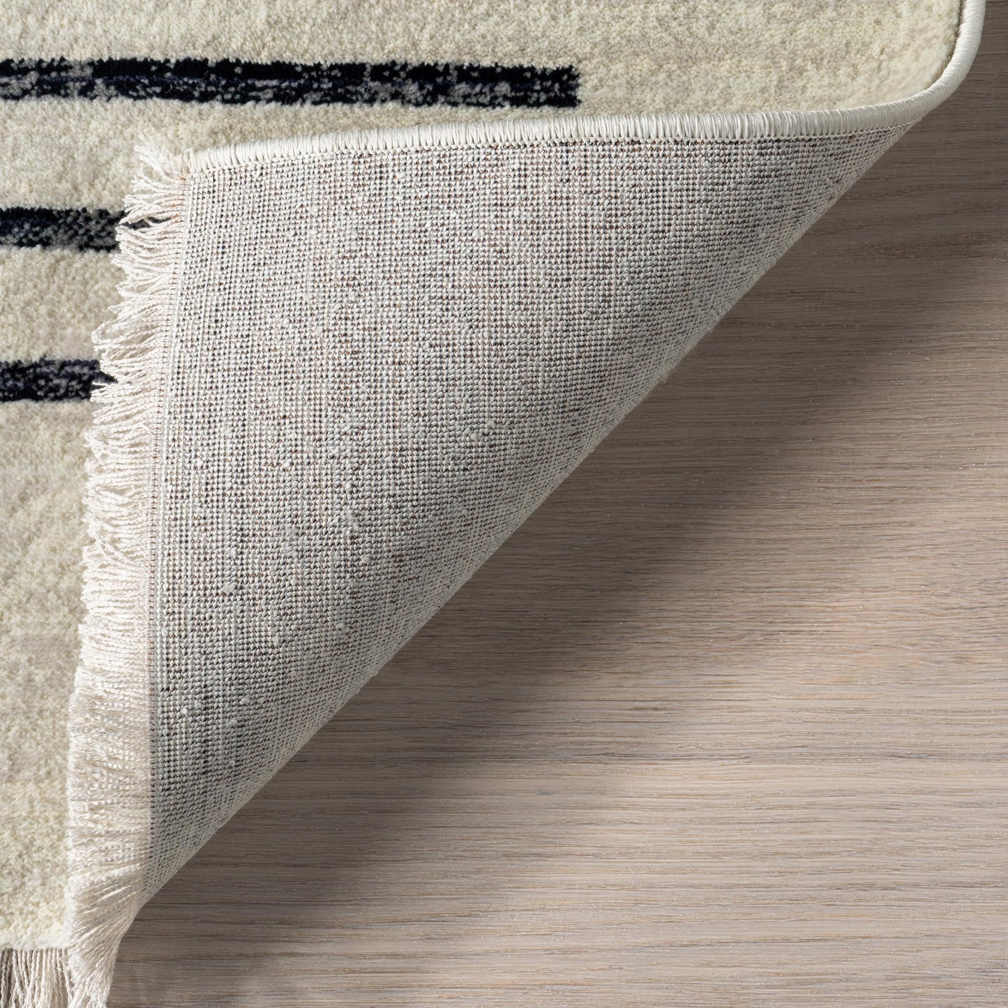 NULOOM Keeva Beige Fringed Performance 3' 3" x 5', Keeva Beige Soft and Cozy, High Traffic, Easy Clean, Durable Area Rug for Bedroom, Living Room, Dining, Den, Foyer, Entryway