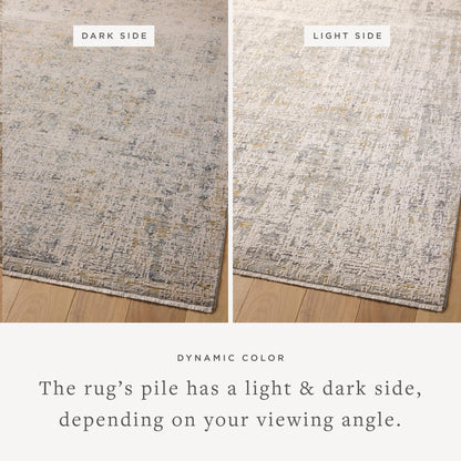 Loloi Amber Lewis Alie Collection ALE-02 Sand/Sky 7'-10'' x 10', .13'' Pile Height, Area Rug