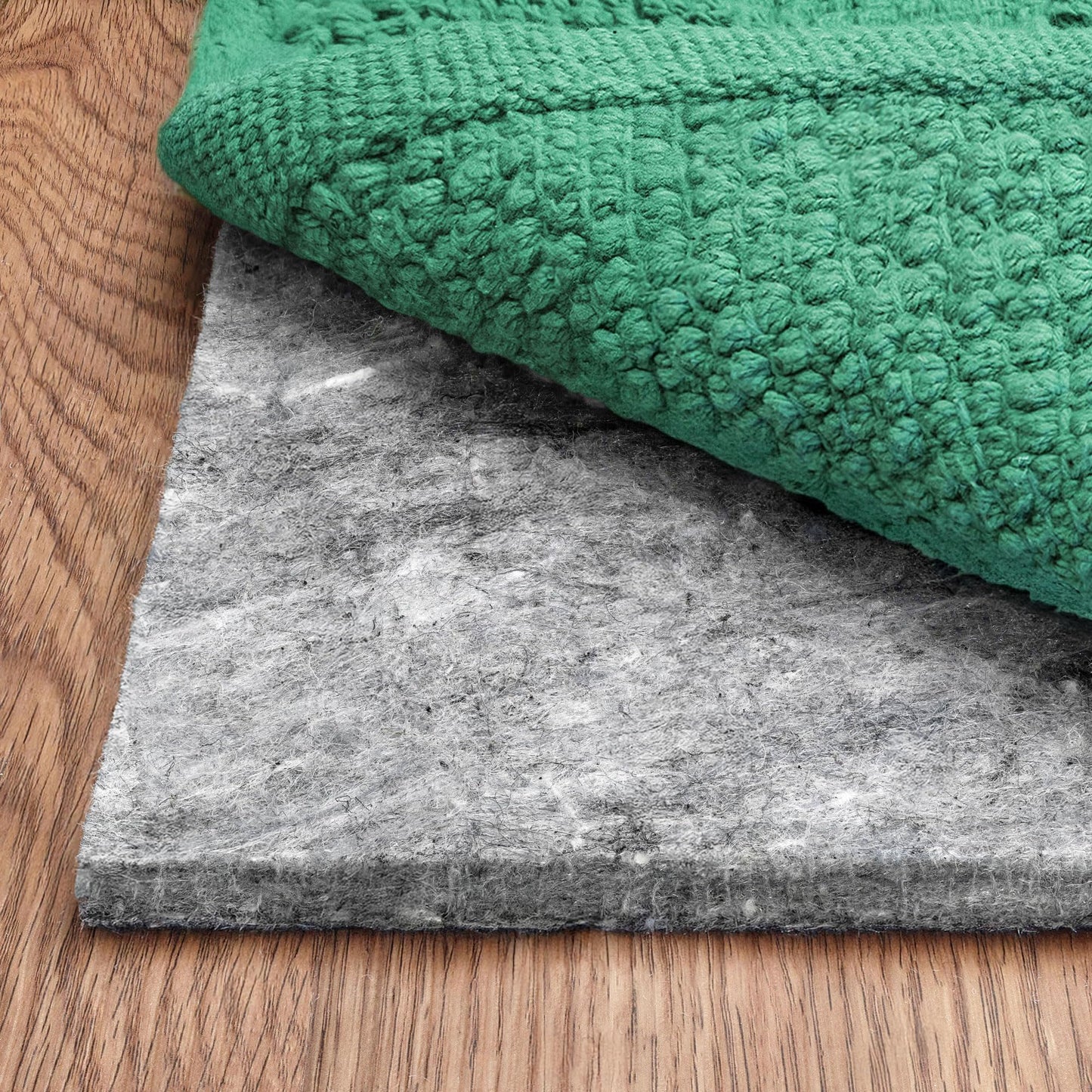 GATORGRIP Non-Slip Rug Pad, 8x10, 0.13 inch, Felt Cushion with Real Rubber Backing, Made in the USA, Great for Wood, Stone, Porcelain and Ceramic Tile, or Laminate