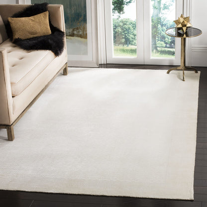 SAFAVIEH Area Rug 8x10 - Mirage Collection - Large - Pearl, Handmade Viscose, Ideal for Living Room, Bedroom, Office, Dining Space (MIR721A)