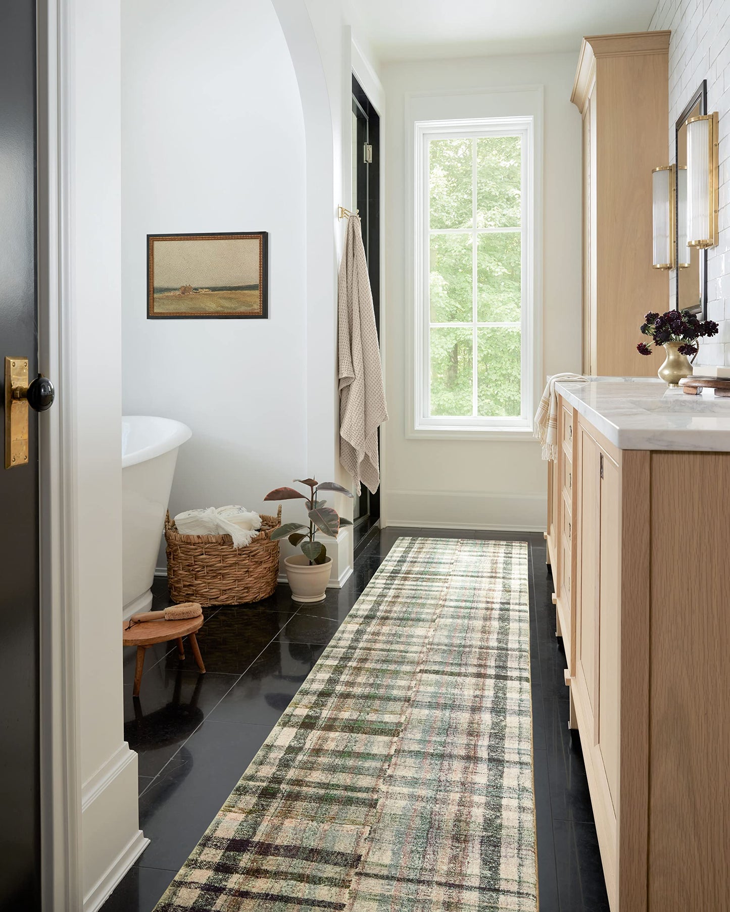 Loloi Chris Loves Julia Humphrey Collection HUM-03 Forest/Multi 5'-0'' x 7'-0'' .38" Pile Height, Area Rug feat. CloudPile