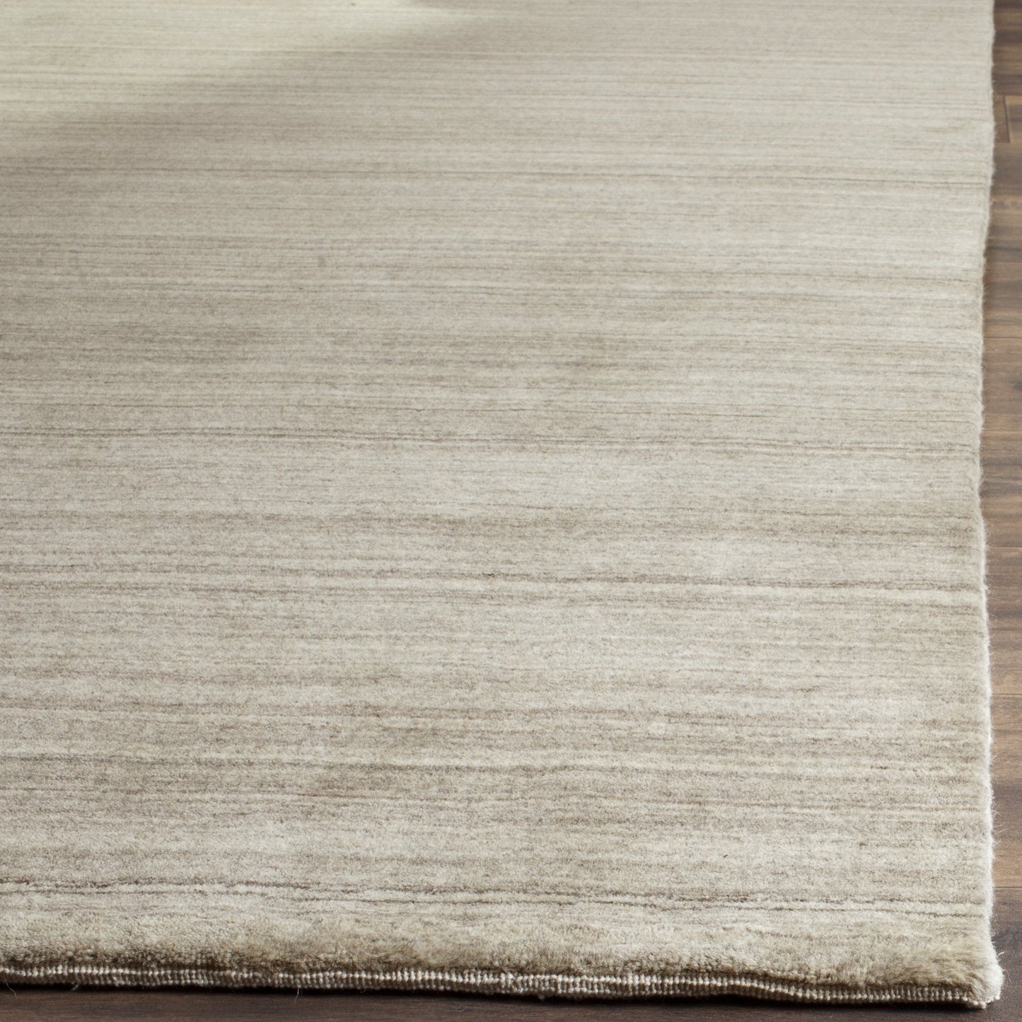 SAFAVIEH Himalaya Collection Area Rug - 9' x 12', Stone, Handmade Wool, Ideal for High Traffic Areas in Living Room, Bedroom (HIM820A)