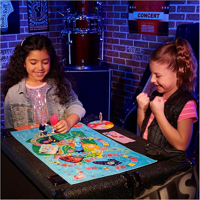 Spin Master Games Trolls World Tour Cooperative Strategy Board Game for Families and Kids Ages 5 and up