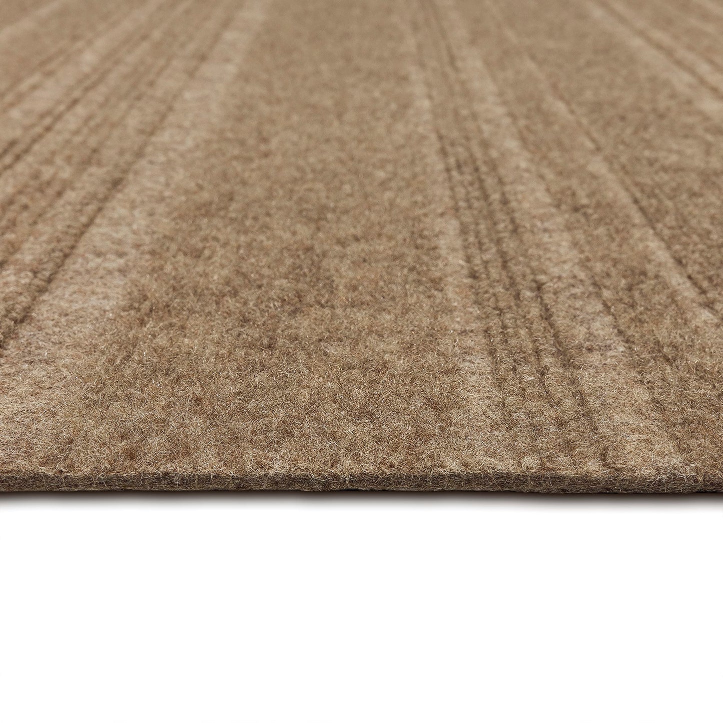 Mohawk Home 24" x 24" Indoor/Outdoor 0.25" Pile Height, Peel and Stick Carpet Tile, Brown Polyester, (15 Tiles) (60 sqft/Box)