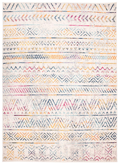 Rugshop Geometric Boho Large Area Rug – Multi Tribal Pattern, Perfect for Living Room, Dining Room, Office, 8x10