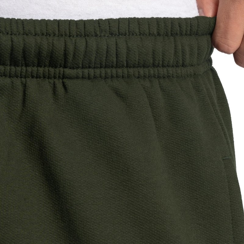 Fruit of the Loom Men's Eversoft Fleece Sweatpants with Pockets, Moisture Wicking & Breathable, Sizes S-4X, Elastic Bottom-Duffle Bag Green, Small
