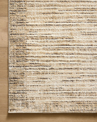 Loloi Jeremiah Brent Bleecker Collection BLE-02 Sand/Charcoal 7'-10" x 10' Area Rug