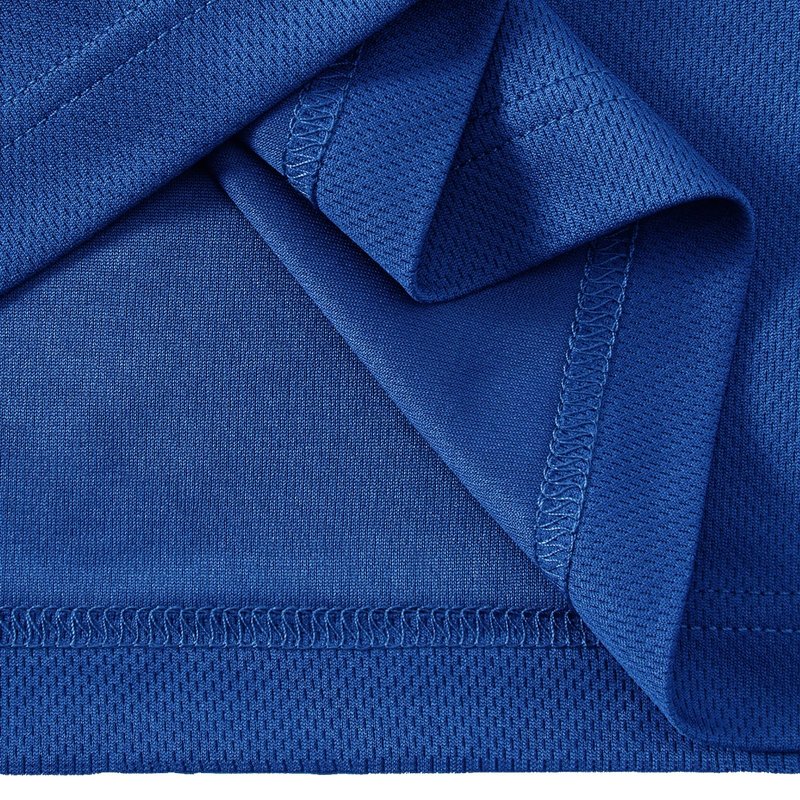 Mens Long Sleeve Shirts Quick Dry Crew Neck Sun Protection Gym Workout Athletic T-Shirt Blue L 5 Pack
