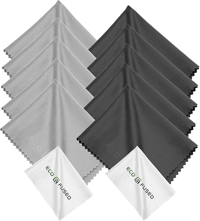 Eco-Fused Microfiber Cleaning Cloths