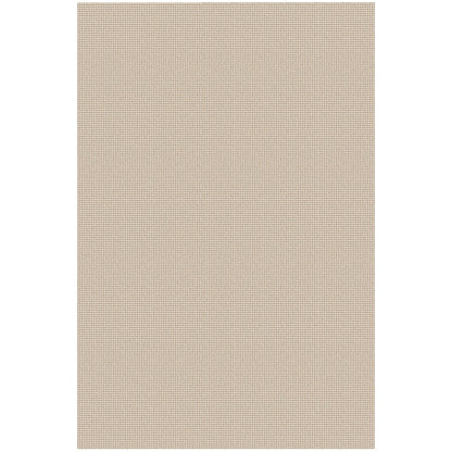 EARTHALL Woven Area Rug 4x6 Ft Washable Rugs for Entryway Non Slip Braided Throw Rugs Bedroom Carpet Cotton Entry Rug Cotton Floor Carpets for Bedroom Dining Room Living Room, Beige/Ivory