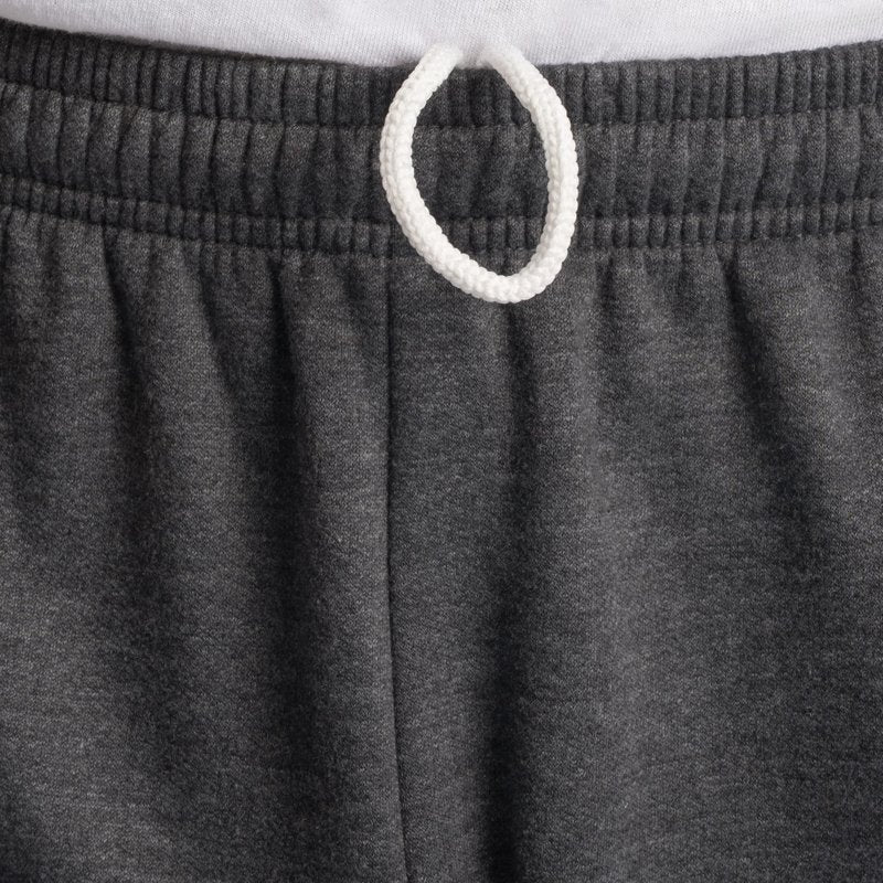 Fruit of the Loom mens Eversoft Fleece & Joggers (Regular Big Man) Sweatpants, Elastic Bottom - Black Heather, X-Large US