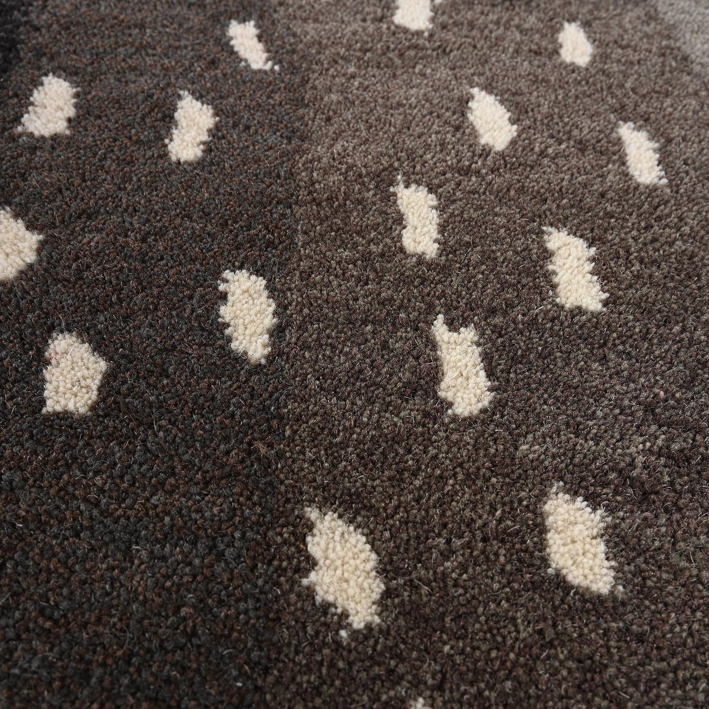 Restoration and Renovation Antelope Cheetah Blue Animal Contemporary Handmade 100% Woolen Area Rugs & Carpets (Mink, 8' x 10')