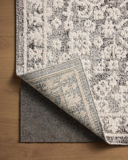Loloi Magnolia Home by Joanna Gaines Gigi Collection GIG-01 Grey/Ivory 9'-2" x 13' Area Rug