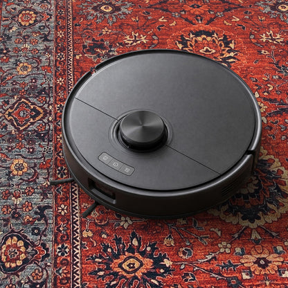 Keen Home Design 5x7 Rug - Machine Washable Area Rug with Non-Slip Backing, Ideal for Living Room, Dining Room, Bedroom - Vintage, Easy Clean, Durable, Low Pile Rug - (5' x 7')