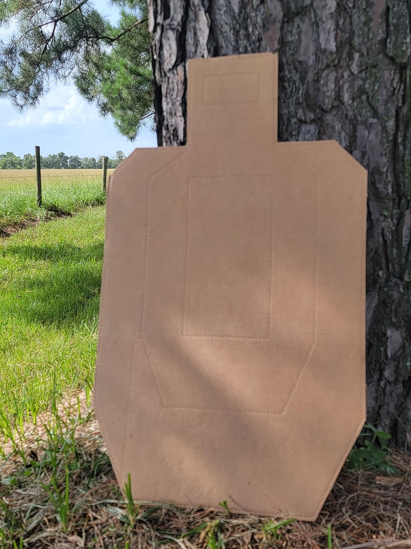 100 Official USPSA Cardboard Targets, Competition Torso, Full Size USPSA Cardboard Targets, Silhouette Shooting Target, Rifles, Handguns, & Shotguns, (100 Target Pack, USPSA)