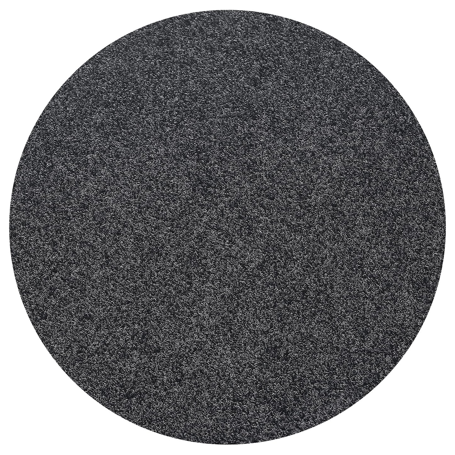 NCONE Office Chair Mat, Round Floor Mat for Home, 39inch Diameter Low Pile Heavy Duty Non Slip Multi-Purpose Desk Chair Mat Rug for Hardwood Tile Floor Carpets (Dark Grey)