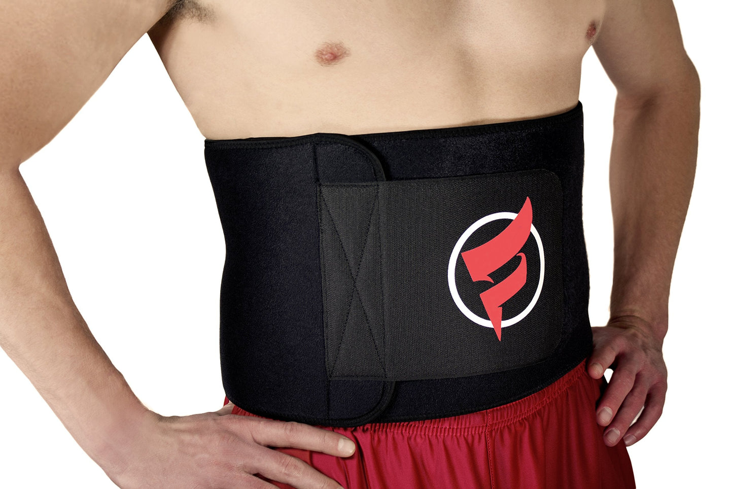 Fitru Waist Trimmer Sauna Ab Belt for Women & Men - Waist Trainer Stomach Wrap