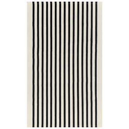 KILOCOCO Beige Striped Rug 3x5 Indoor Outdoor Rugs Front Door Rugs Hand Woven Cotton Washable Striped Layered Doormats for Front Porch/Kitchen/Farmhouse/Entryway/Patio