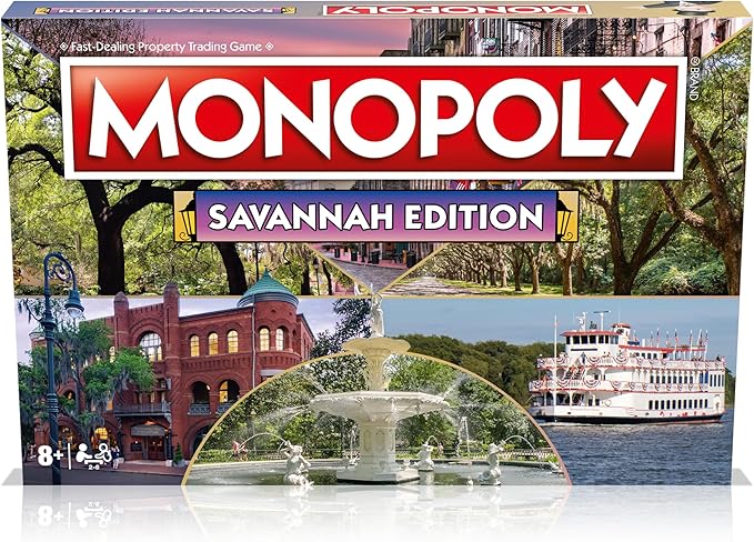 Monopoly Board Game Savannah Edition: 2-6 Players Family Board Games for Kids and Adults Board Games for Kids 8 and up for Kids and Adults Ideal for Game Night