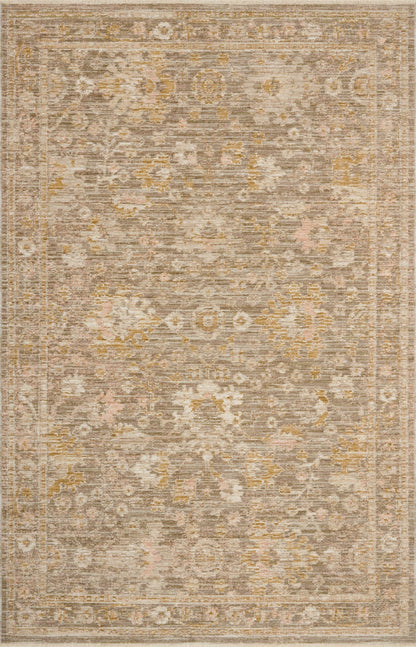 Loloi Elora Collection ELR-04 Bark/Spice 5'-0" x 7'-6" Area Rug