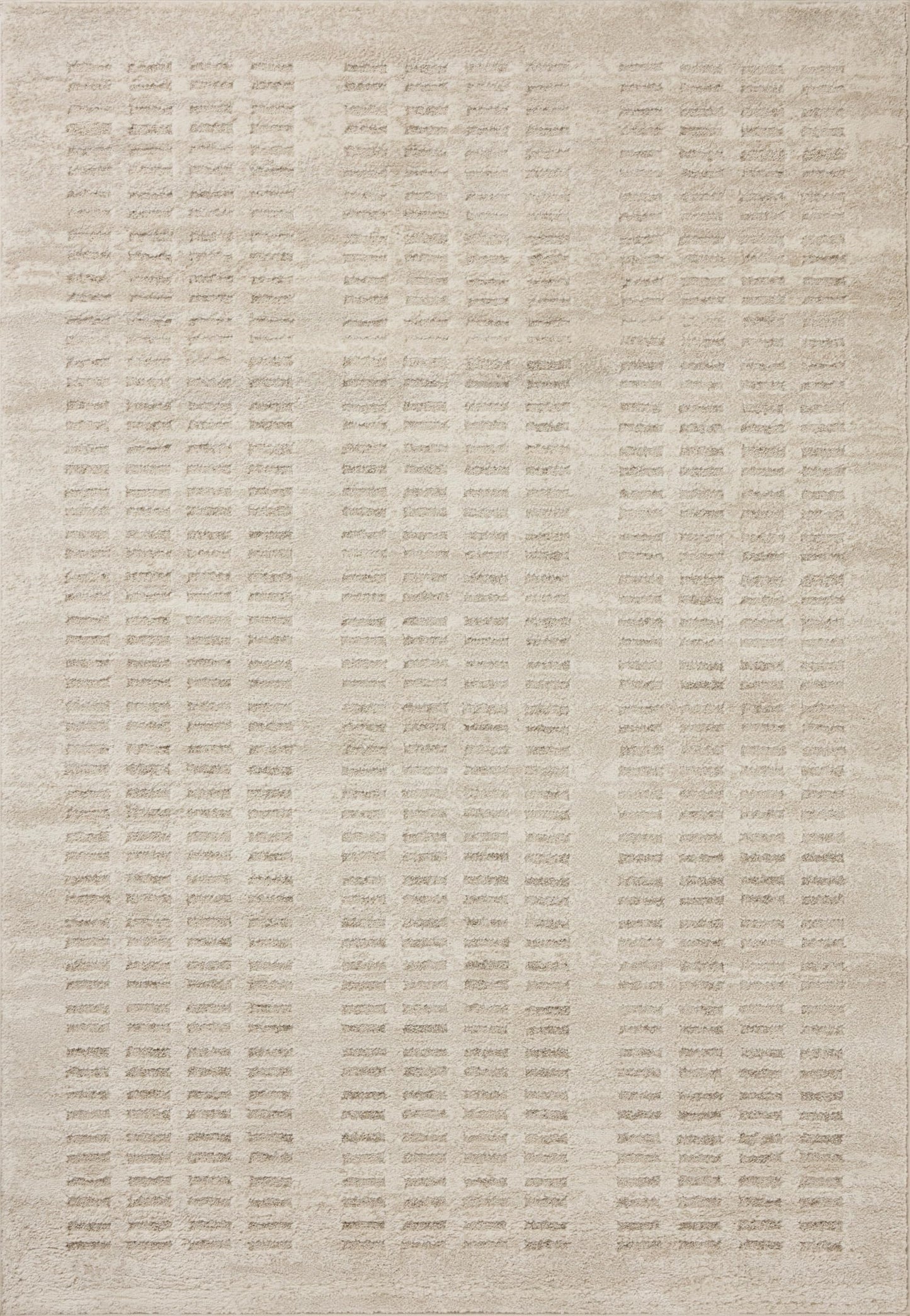 Loloi Amber Lewis Monty Collection MOT-03 Ivory/Beige 6'-7" x 9'-3", .50" Pile Height, Area Rug