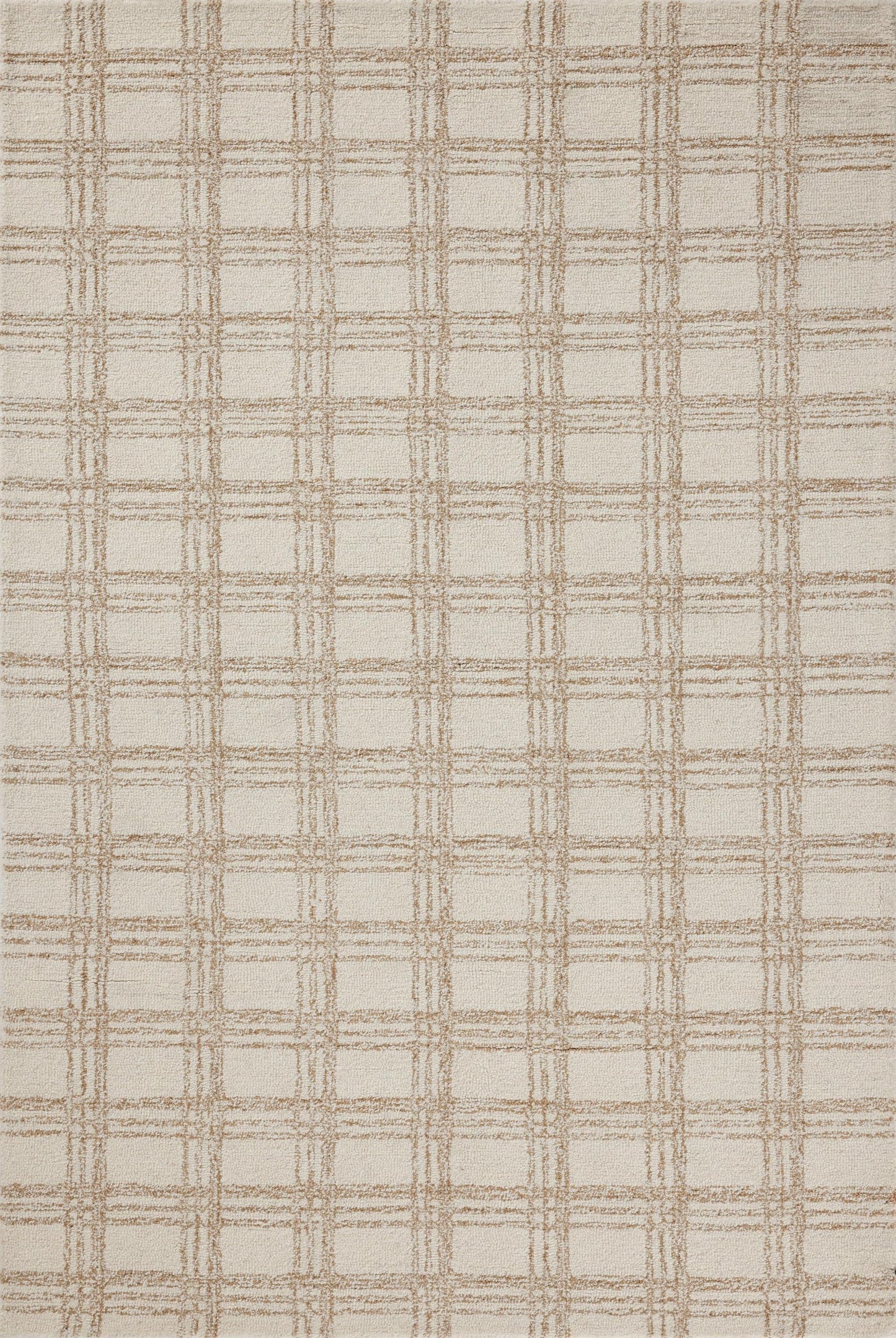 Loloi Chris Loves Julia Polly Collection POL-12 Cream/Sand 2'-3" x 3'-9" Accent Rug