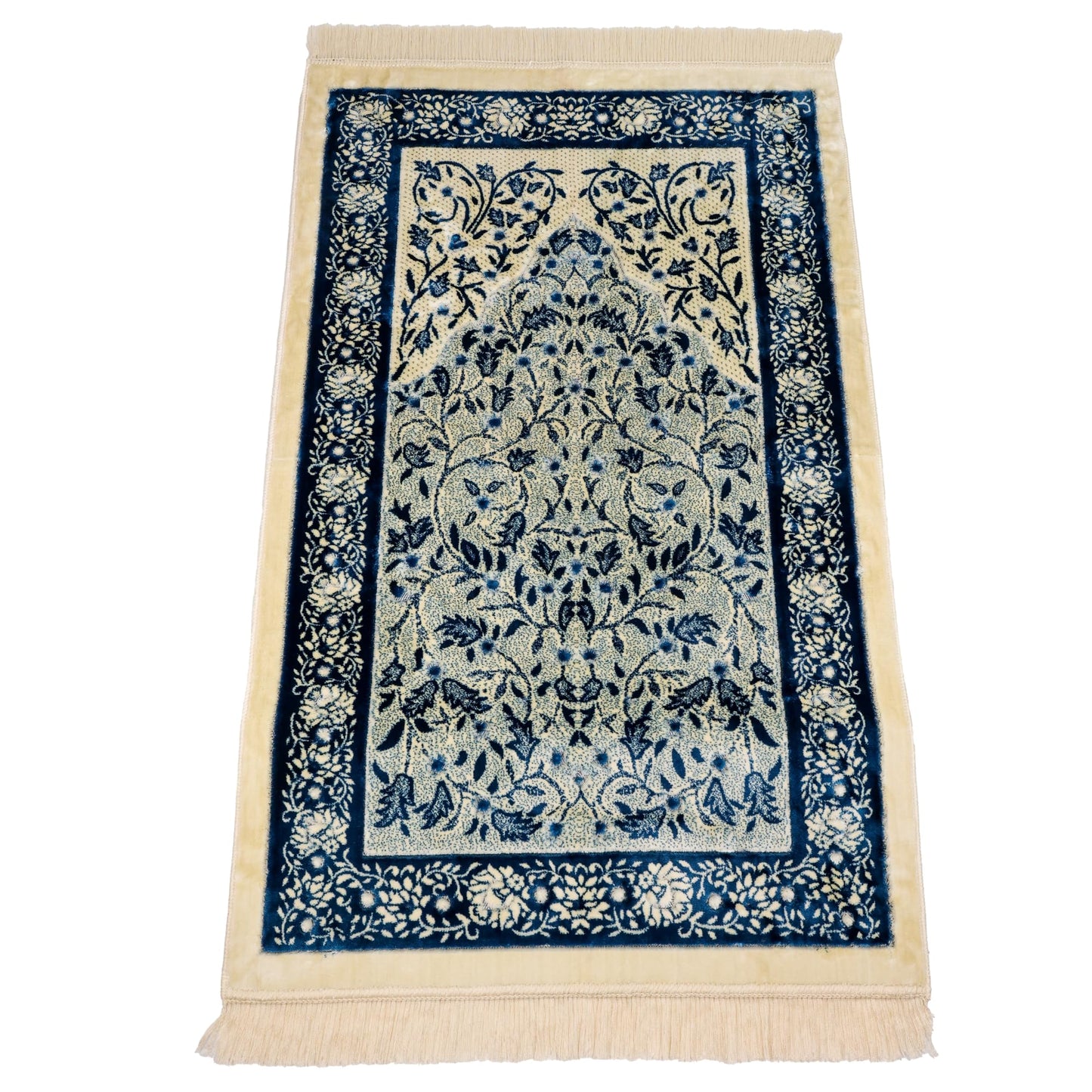 FIRASET Muslim Prayer Rug, Soft Plush Islamic Prayer Mat, Sajada, Praying Carpet, Islamic Gift for Men & Women, Islamic Mat