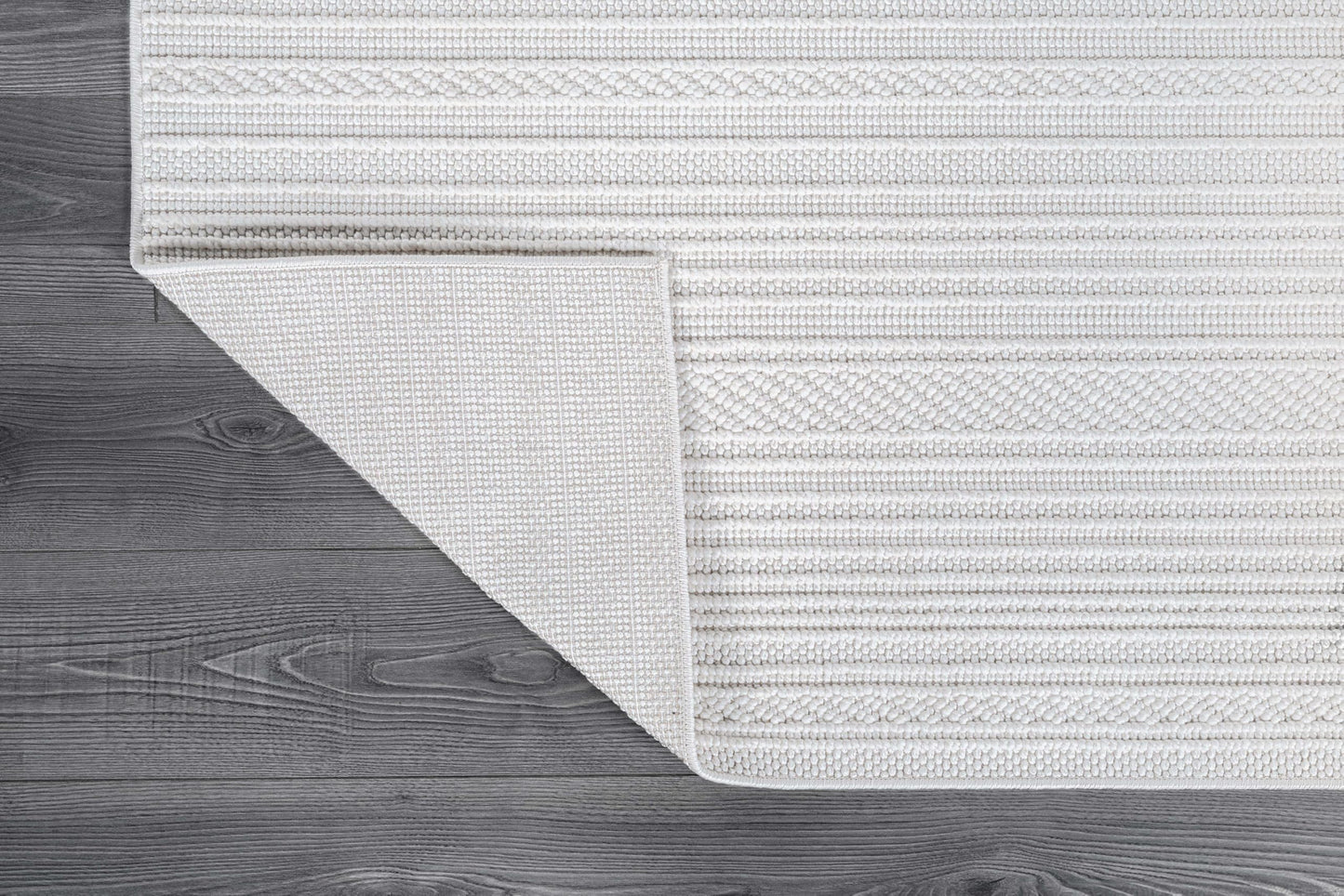 Luul Home Micro Loop Indoor Rug White 8x10 Boho Geometric Neutral Area Rugs for Living Room Soft Luxury Modern Low and High Pile Durable Stain Resistant Non-Shedding Indoor Area Carpet 8 x 10