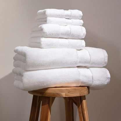100% Organic Cotton Bath Towel Set | Bathroom Luxury Towel Set of 6 | GOTS