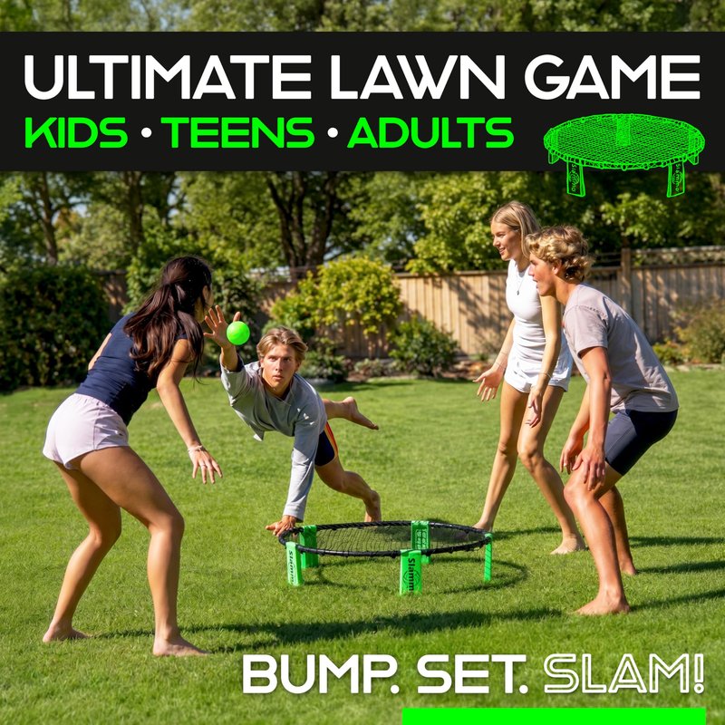 GoSports Slammo Game Set – Ultimate Lawn and Beach Game for Outdoor Fun