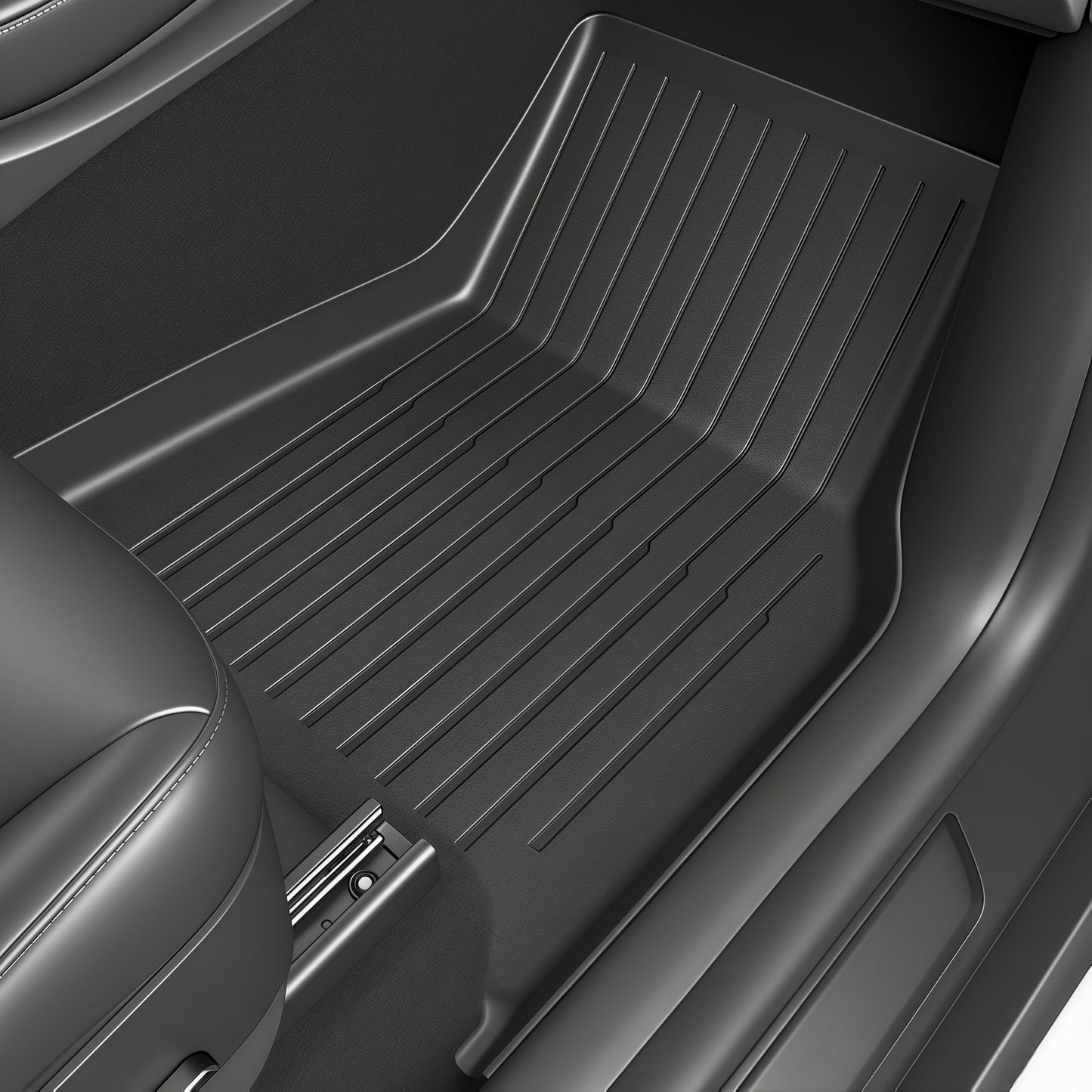 SUPER LINER Floor Mats for 2024-2025 2026 Tesla Model 3 Highland | 6-Piece Set Extra-Thick TPE All-Weather Floor & Cargo Liners | Pet & Child-Friendly Custom Fit Interior Accessories