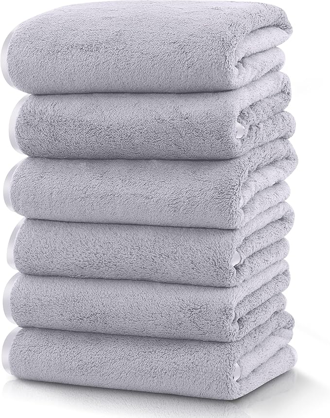 TENSTARS Silk Hemming Hand Towels