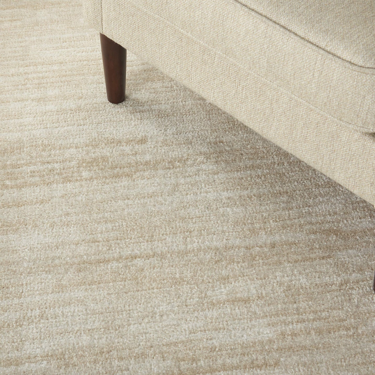 Nourison Home Nourison Essentials Ivory Beige 5' x 7' Area Rug - Easy Clean, Non Shedding, Bed Room, Living Room, Dining Room, Kitchen (5' x 7')