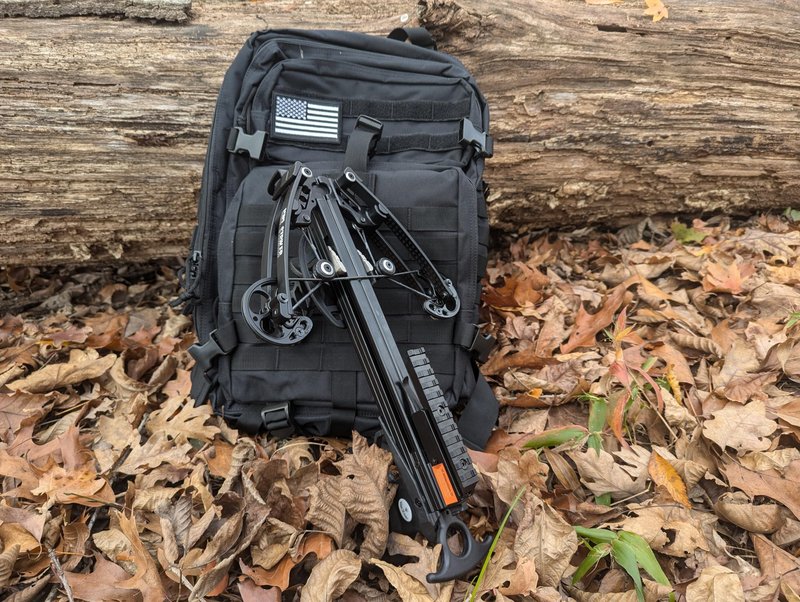 WT 125lb Mini Striker Pistol Crossbow with Red/Green dot Sight-Up to 300 fps, Ideal for Fishing, Hunting and Target Practice