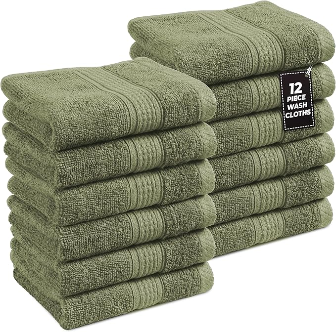 LANE LINEN Wash Cloths