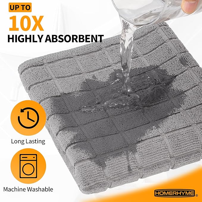HOMERHYME Hand Towels, 12 Pack 25''*15'' Gym Towels