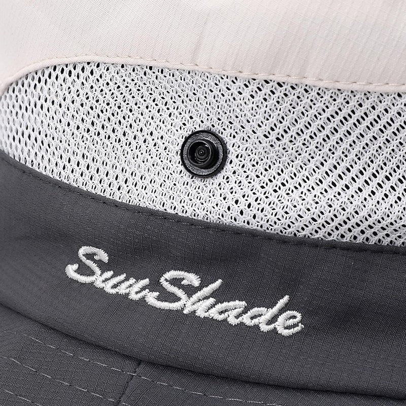 Women's Summer Sun Hat - Wide Brim UV Protection | Foldable Cool Mesh Bucket Hat for Outdoor Adventures