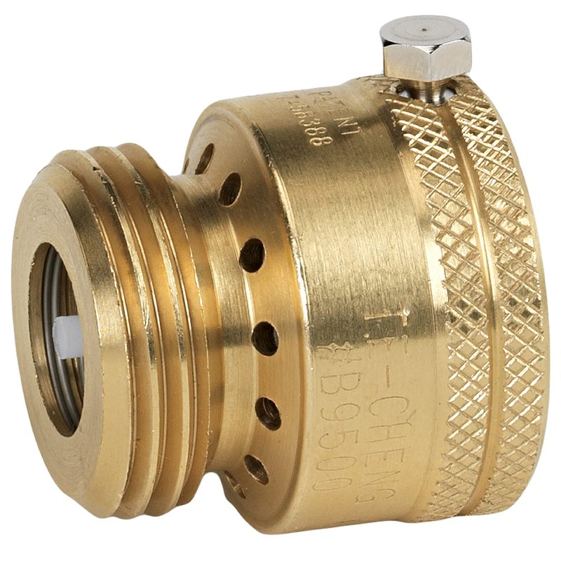 Homewerks VACBFPZ4B 0.75 in. Brass Male Hose Thread Vacuum Breaker