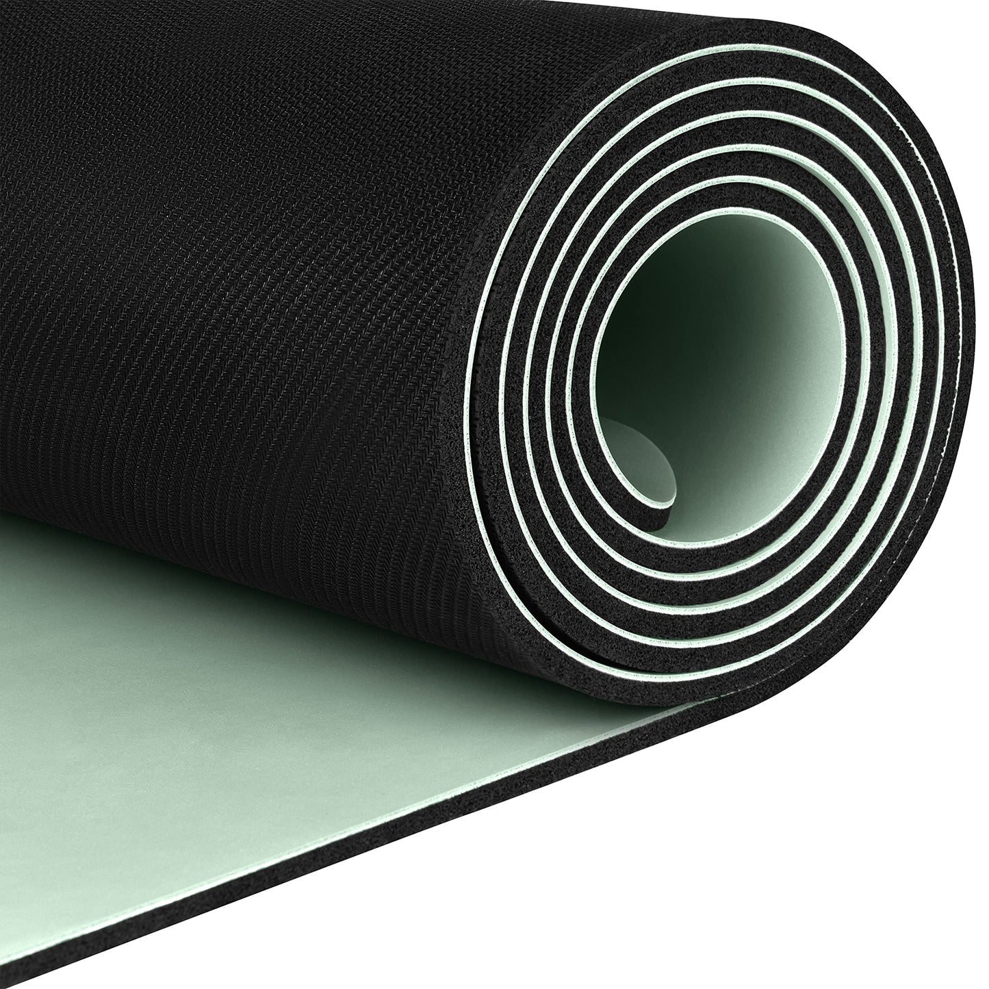 Retrospec Laguna 5mm Yoga Mat - Fitness Mat for Women, Men & Children, Slip-Resistant and Moisture Absorbing Exercise Mat for Home, Pilates, Yoga and Floor Workouts