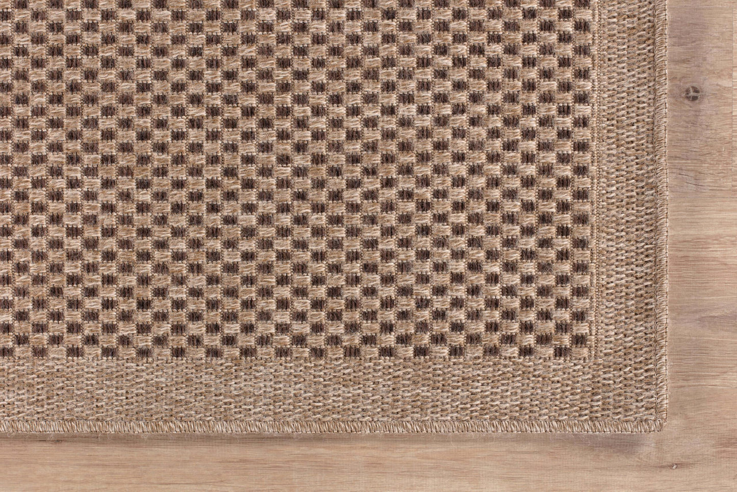 CAMILSON Easy Jute Rug 9x12, Indoor Outdoor Natural Color Fiber Area Rugs for Living Room Patio and Kitchen Rug, Sisal Boho Woven Design, Easy-Cleaning, Washable Outside Carpet Alfombras (9 x 12)