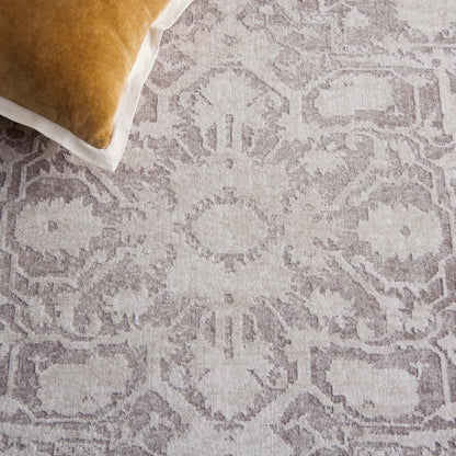 SAFAVIEH Area Rug 9x12 - Reflection Collection - Large - Beige & Cream, Non-Shedding & Easy Cleaning, Ideal for Living Room, Bedroom, Dining Space (RFT665A)