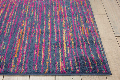 Nourison Home Passion Multicolor 6'7" x 9'6" Area Rug - Easy Clean, Non Shedding, Bed Room, Living Room, Dining Room, Kitchen (7' x 10')