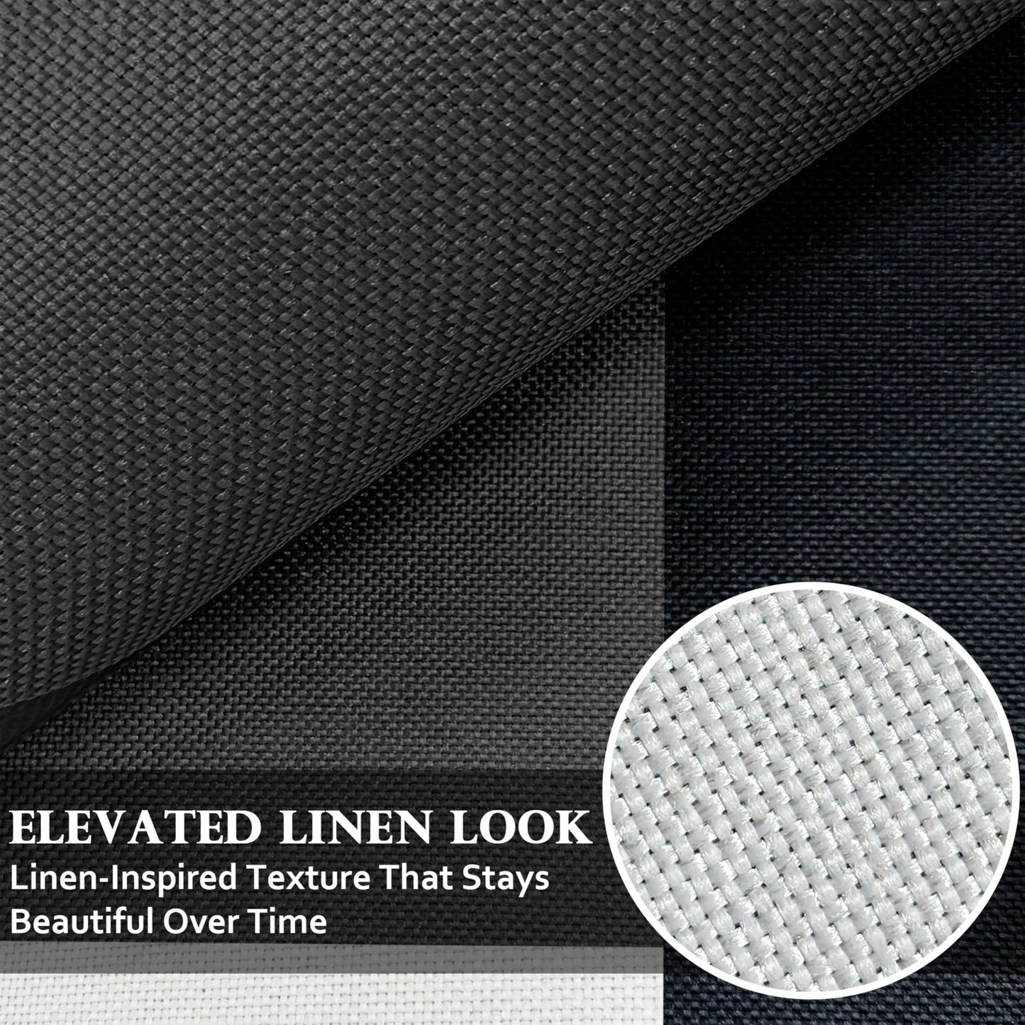 Tyrot Washable Rug 3x5 Non Slip Area Rugs for Living Room, Modern Geometric 3x5 Entryway Rug, Ultra Thin Linen-Look Abstract Indoor Carpet for Bedroom Entrance Home Office, Black and White Grey
