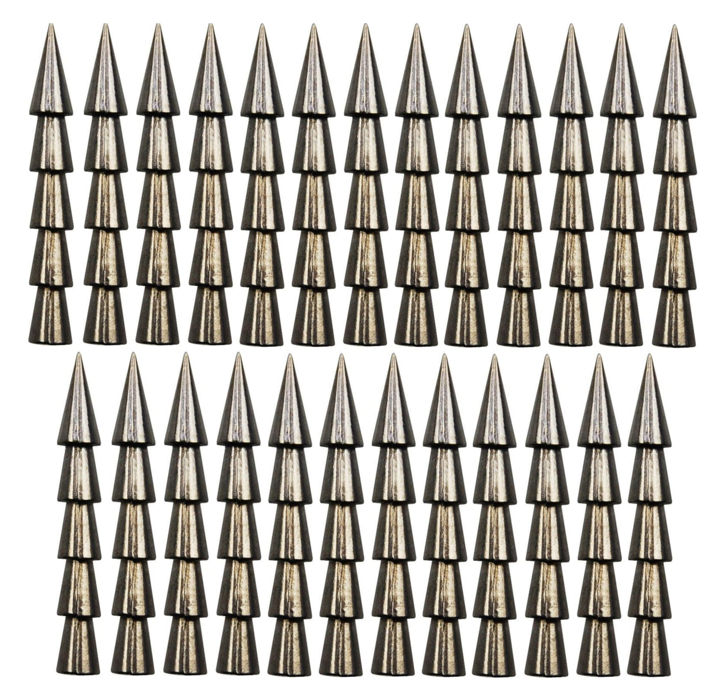 Reaction Tackle Tungsten Nail Weights for Bass Fishing - Insert Sinkers for Wacky Rig, Neko Rig and Soft Plastic Lures - Freshwater and Saltwater - 1/32 Oz 25-Pack