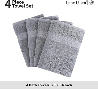 LANE LINEN 100% Ring Spun Cotton Towels