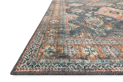 Loloi Skye Collection SKY-10 Sea/Rust 9'-0" x 12'-0" Area Rug