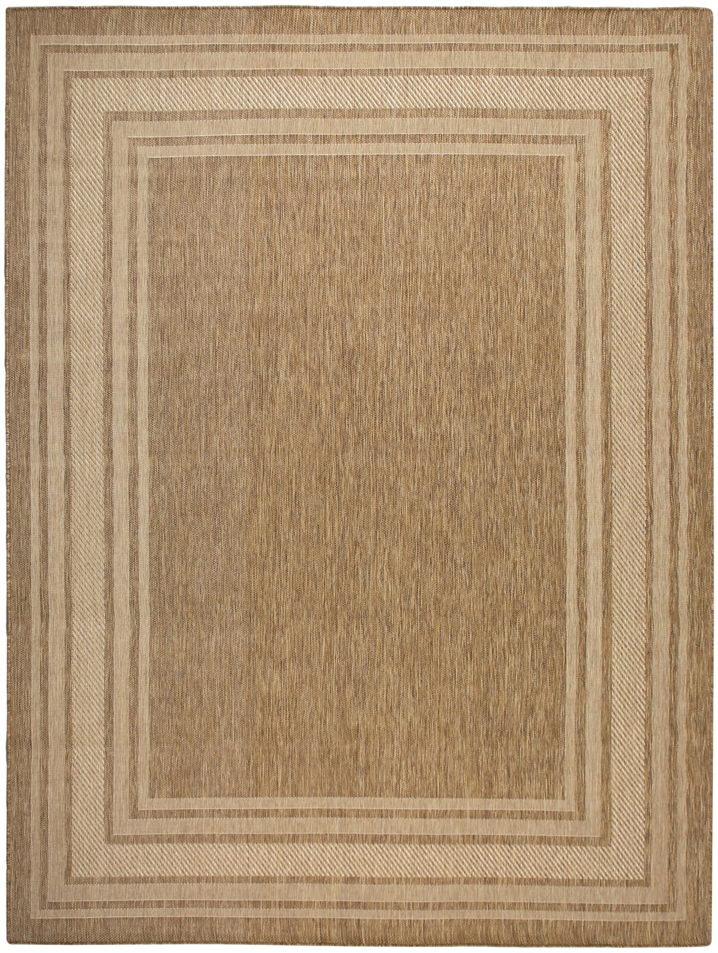 Nourison Home Horizon Indoor/Outdoor Natural 8' x 10' Area Rug - Easy Clean, Non Shedding, Bed Room, Living Room, Dining Room, Kitchen (8' x 10')