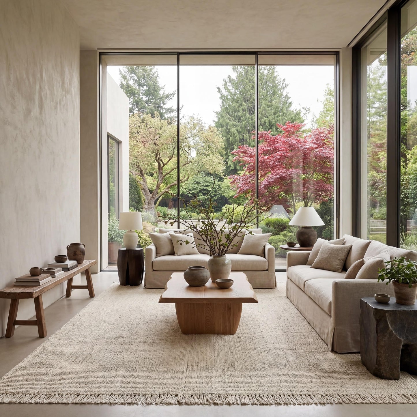 Nuloom Daniela Off-White, 3' x 5', Handmade, Jute, Tassel, Soft and Textured, High Traffic, Stain Resistant, Easy Clean, Durable Area Rug for Bedroom, Living Room, Dining Space, Foyer, Entryway
