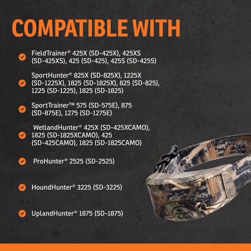 SportDOG WetlandHunter 425X Add-A-Dog Collar - Expandable Training System - Waterproof Static Shock Collar - Quick Charge - Realtree Max-5 Camo